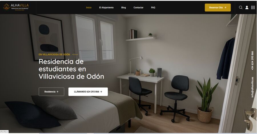 Captura de la web de Alhavilla