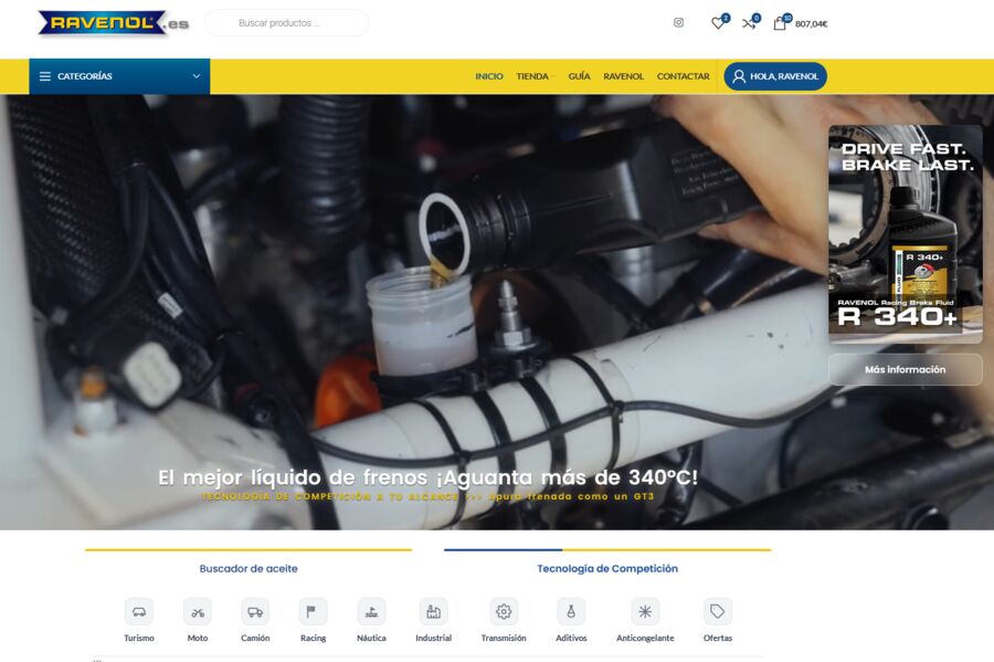 Tienda online de Ravenol España